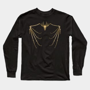 Halloween Dragon Skeleton Long Sleeve T-Shirt